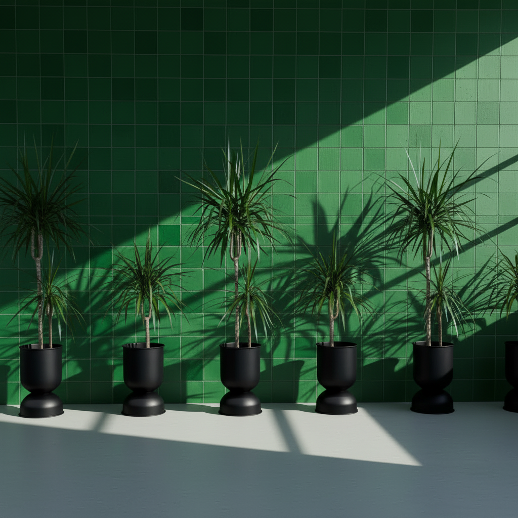 Dracaena Marginata İki Köklü 110–130 cm – Ejder Ağacı Büyük Boy Salon Bitkisi