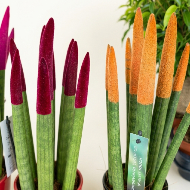 Sansevieria Cylindrica Large Seramik Saksıda Silindirik Paşa Kılıcı Büyük Boy İthal Salon Bitkisi