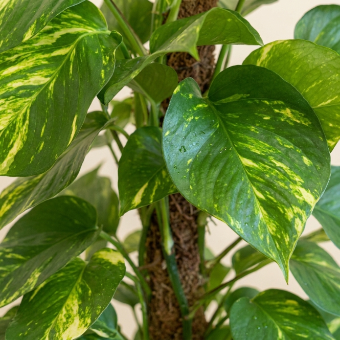 Büyük Boy Patos Salon Sarmaşığı 120-130 cm - Canlı Golden Pothos