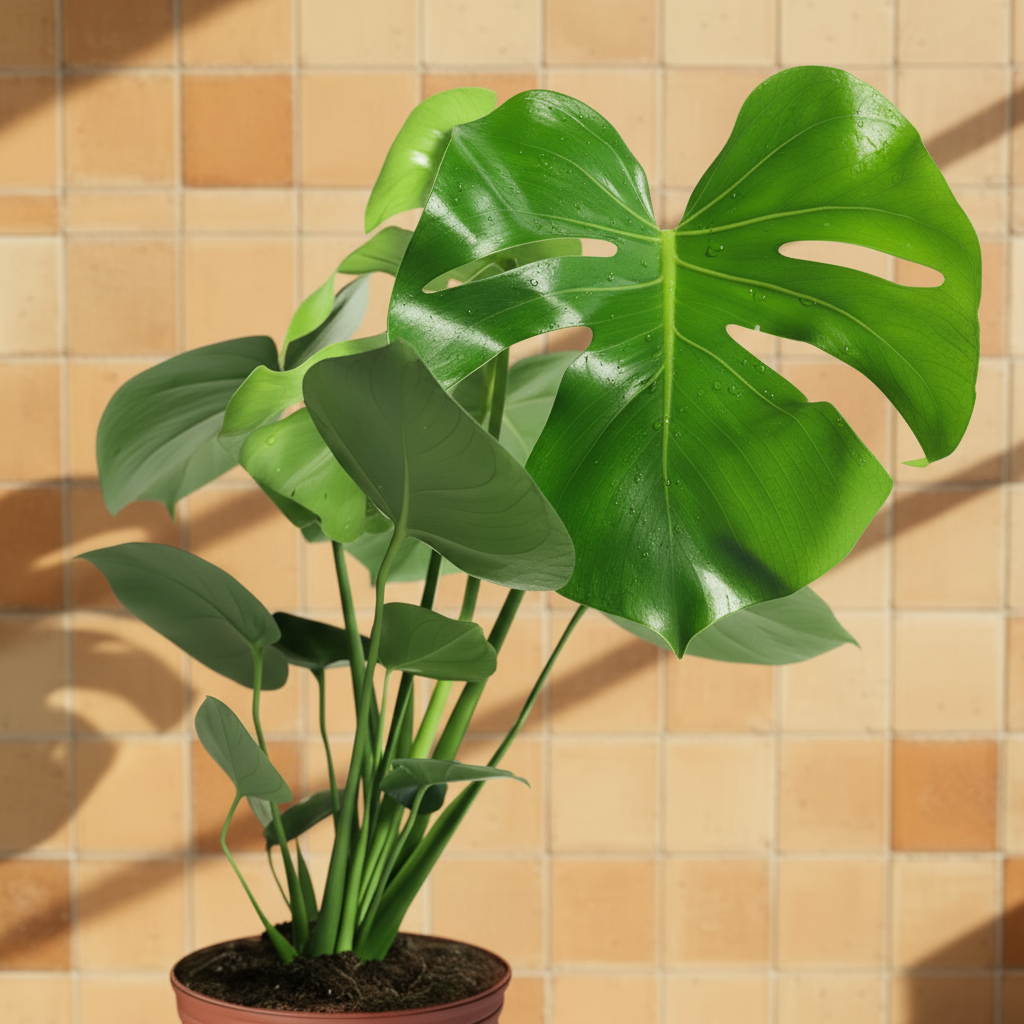 Monstera Deve Tabanı Çiçeği 30-40 cm