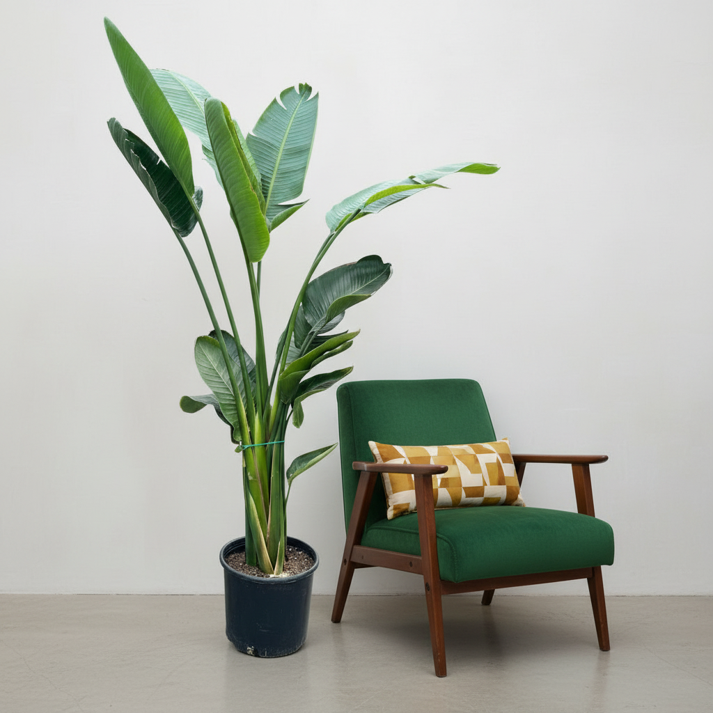 Starliçe- Üç Köklü Cennet Kuşu Çiçeği- Strelitzia Nicolai 150-170 cm
