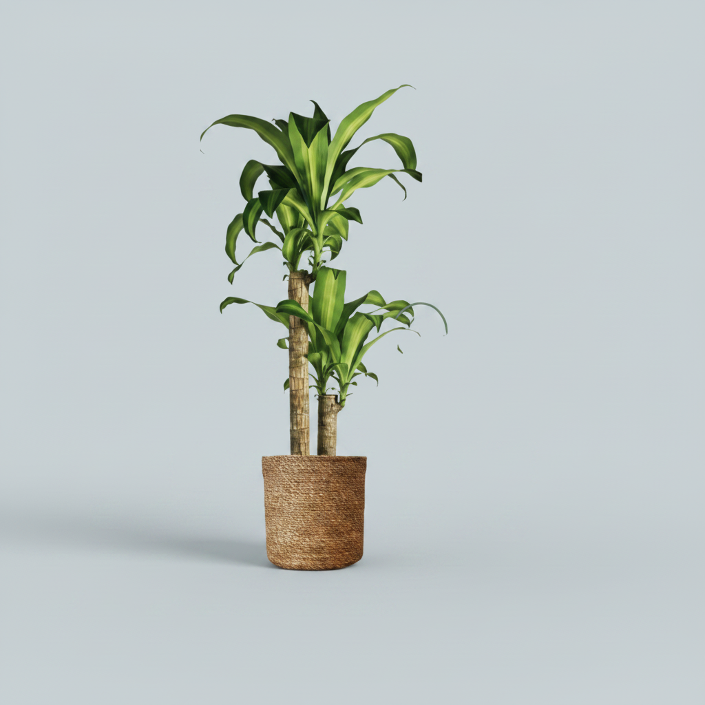 Favori Bitki Seti (80-90 cm Areka Palmiyesi + 80 cm Massengena İki Kollu + Masa Boy Kılıç Bitkisi)